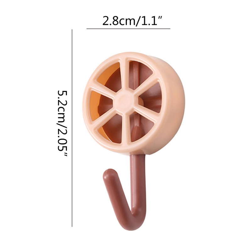 Set 5 Móc Treo Đồ Gắn Tường Chống Nước Sắp Xếp Gọn Gàng Cho Nhà Bếp Nhà Tắm