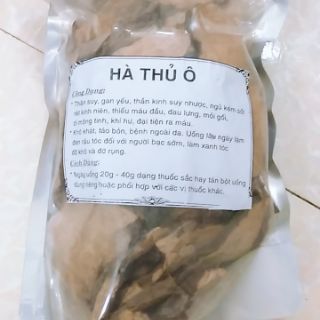 1kg Túi zip Hà Thủ Ô trắng
