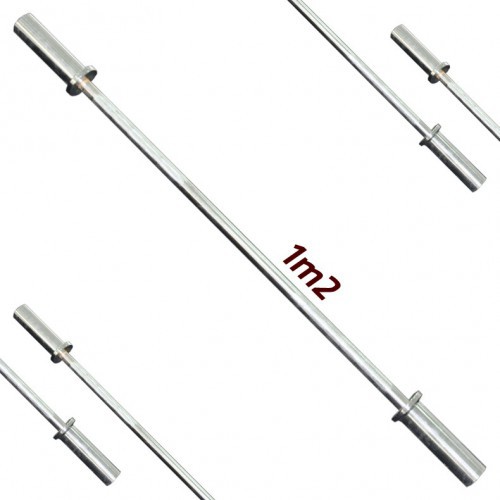 "Thanh đòn tạ bọc inox 1,2m "