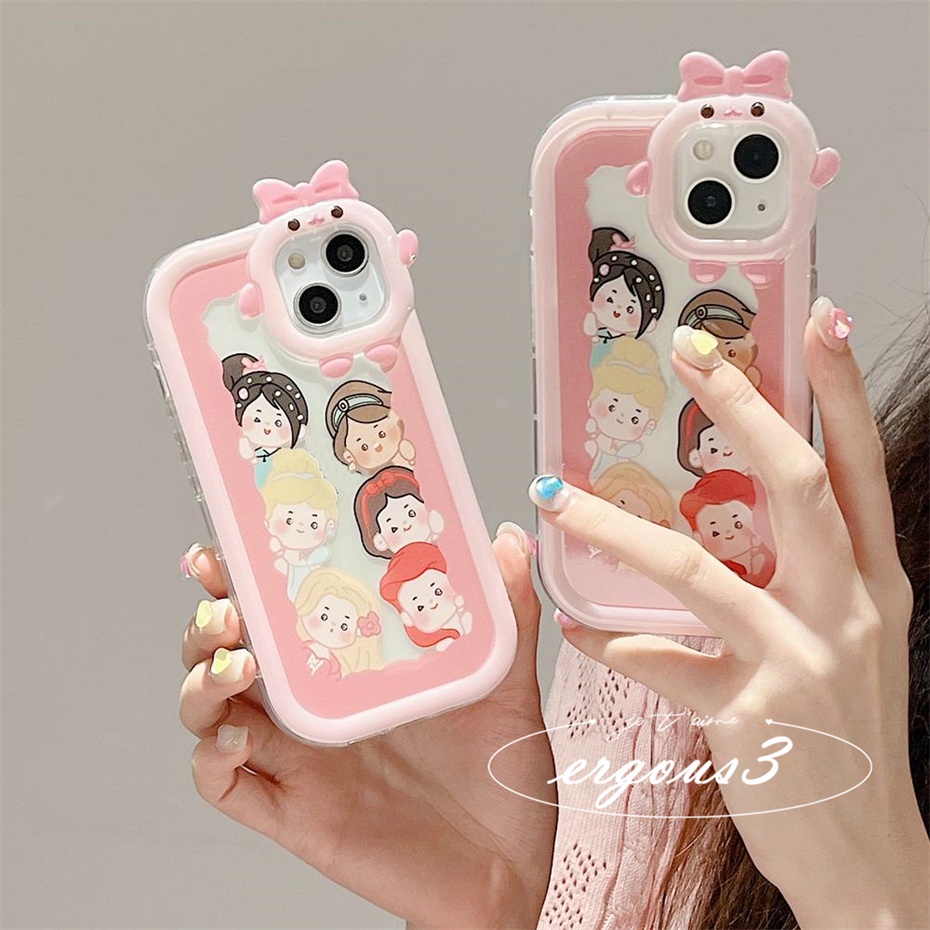 Ốp điện thoại công chúa hoạt hình dễ thương Cho Vivo Y12s Y12A Y20 Y20S Y20i Y21 Y21s Y33s Y02s Y16 Y19 Y15A Y15S Y1s Y91C Y91i Y35 T1X Y17 Y15 Y12 Y22 Y22S Y02 V23e V25 V23 V20Pro Y33T Y50 Y30i S1 Y20G Y30G