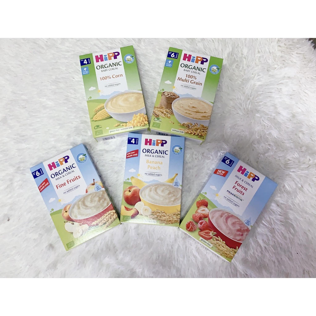 Bột ăn dặm HIPP 4+,5+,6+