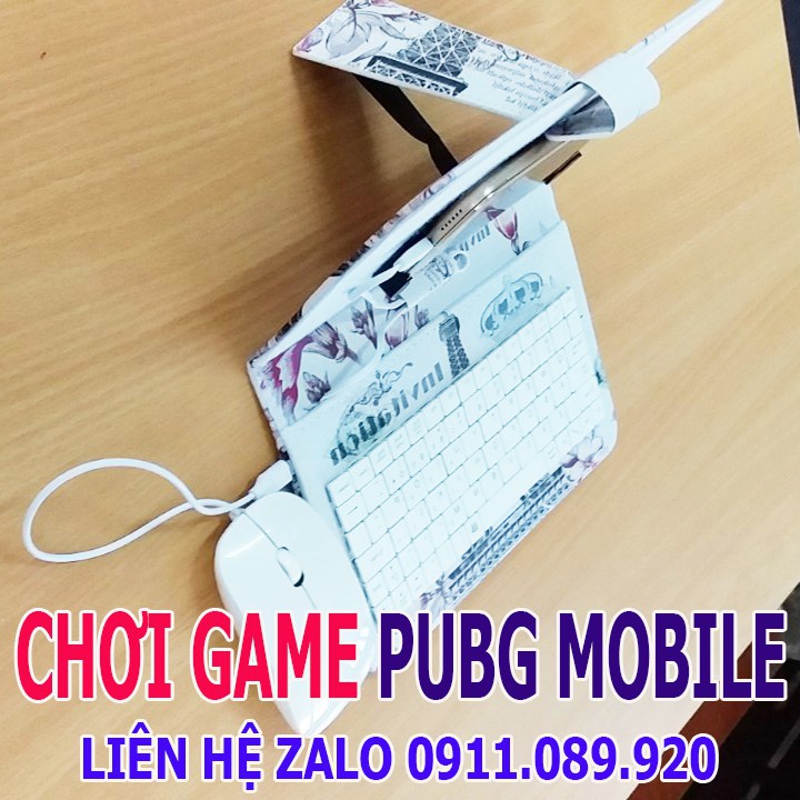  Combo Bao Da Bàn Phím kết nối điện thoại Và Miếng lót chuột  Qcàng mua càng rẻ