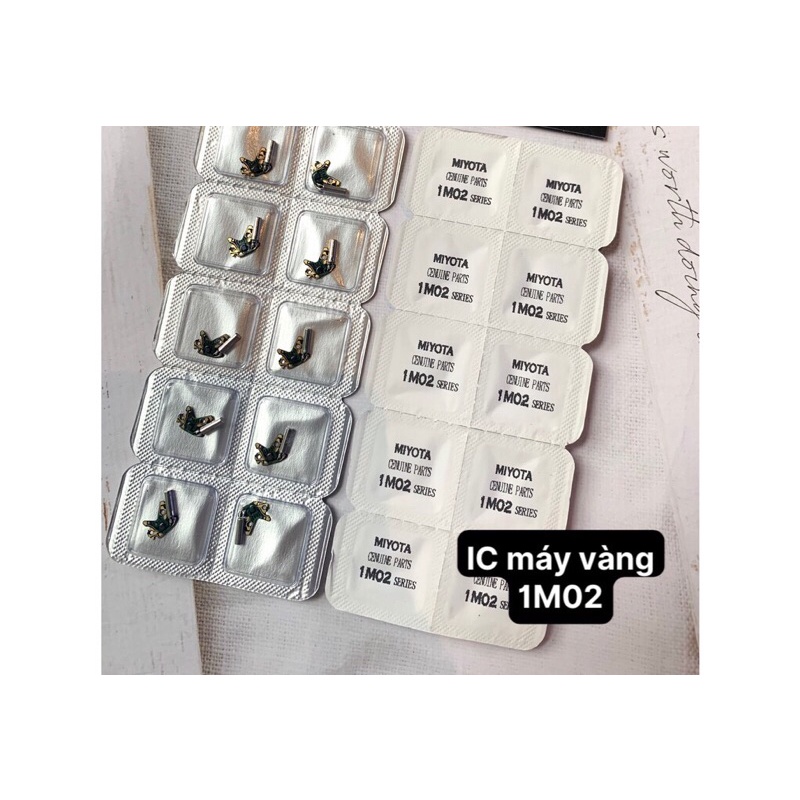 IC máy đồng hồ đeo tay Miyota máy vàng các loại IC GM00, IC 1L22, IC 6M02, IC 1M02