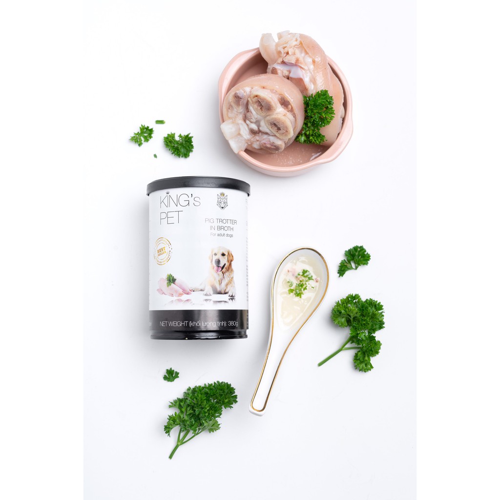 pate king's pet 400gr dành cho chó mèo ( vị gà và cá ngừ, cá hồi, giò heo)