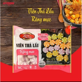 Viên thả lẩu - Viên nhím - Viên bánh bao - vị mực 200g- 500g