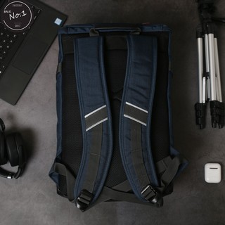 Balo Laptop Cao Cấp Mikkor The Irvin Backpack – Navy