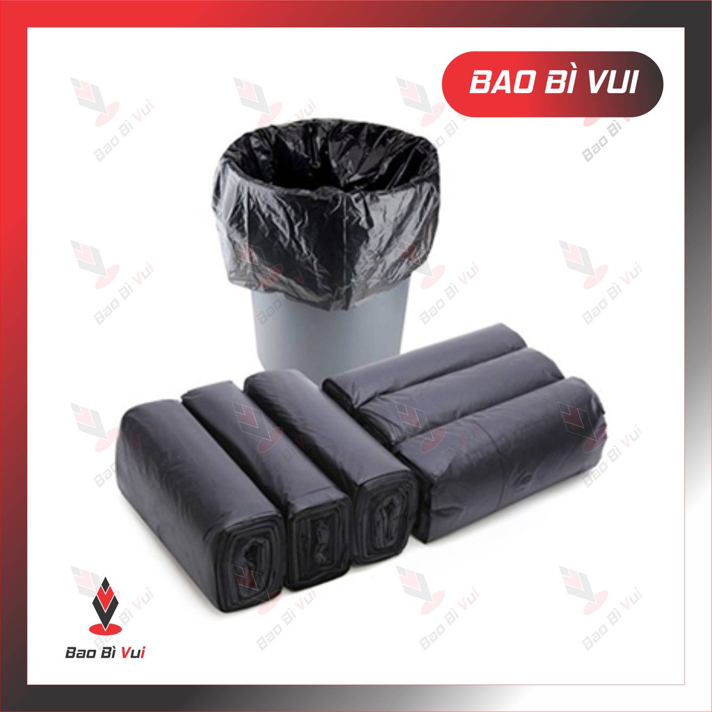 Túi rác đen cuộn ( 3 cuộn / 1 bịch)