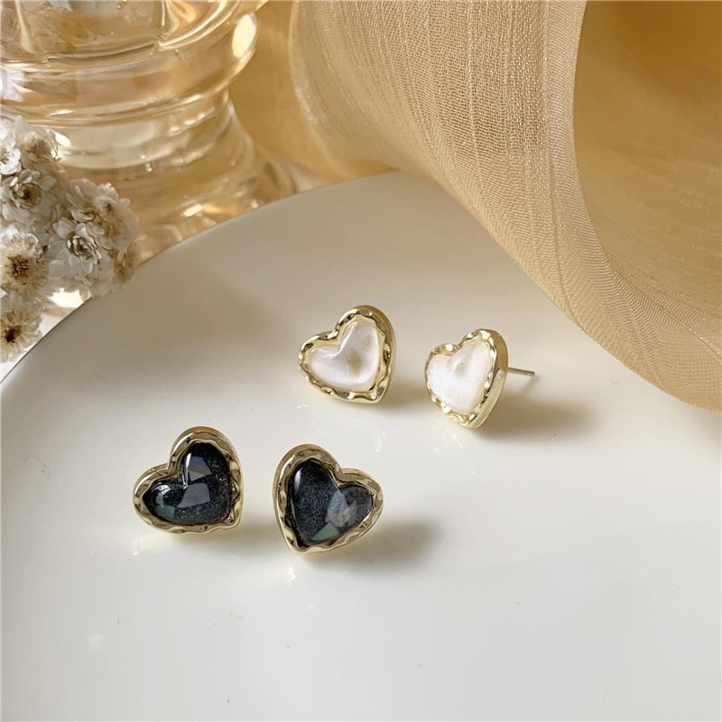 Khuyên tai kẹp không bấm lỗ chốt cố định bằng hợp kim K008 Leous Accessories