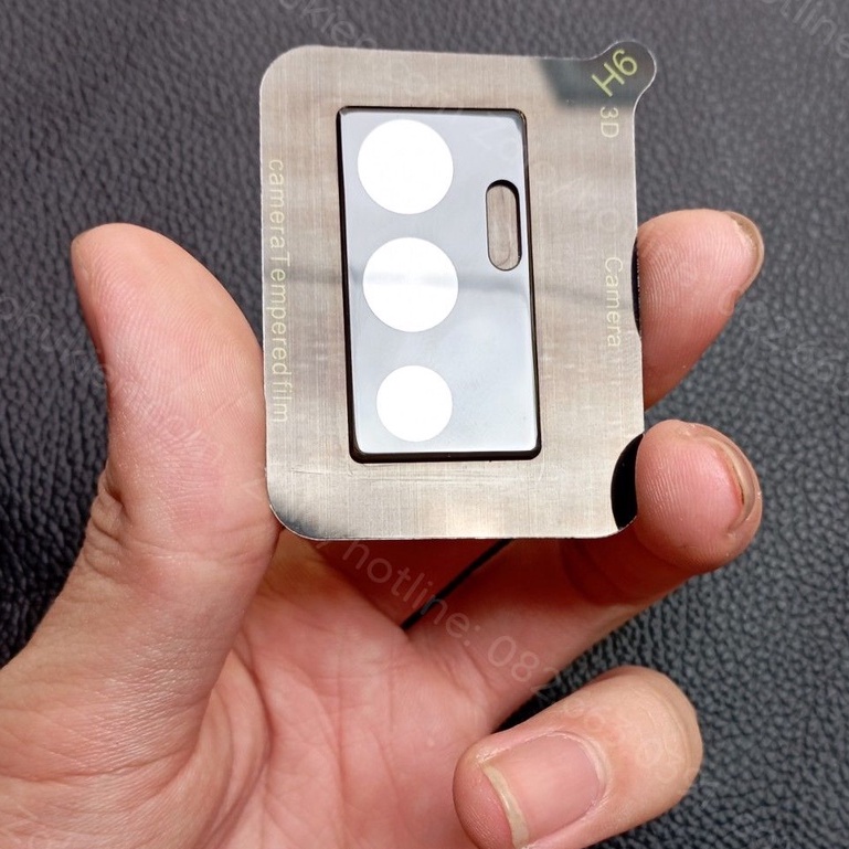 Kính cường lực camera đế đen Vivo V23E giúp bảo vệ cam, chụp hình đẹp