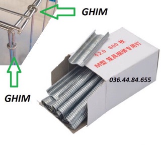 1 hộp ghim lồng công nghiệp lồng bồ câu lồng gà