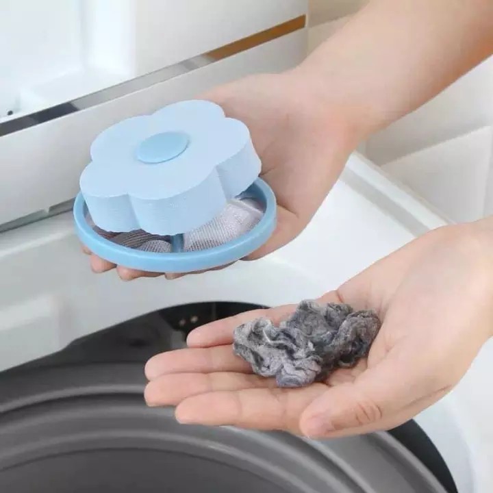 Túi Lọc Cặn Rác ❤️ 𝑭𝑹𝑬𝑬𝑺𝑯𝑰𝑷 ❤️ Túi Lọc Rác Hình Hoa Tiện Lợi Trong Máy Giặt