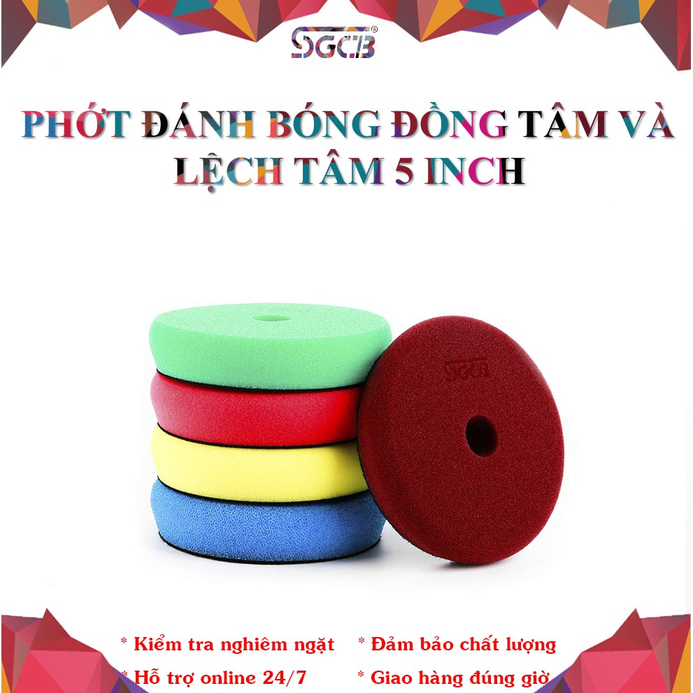 SGCB Phớt Đánh Bóng Đồng Tâm Và Lệch Tâm (DA/RO) 6 INCH SGGA095