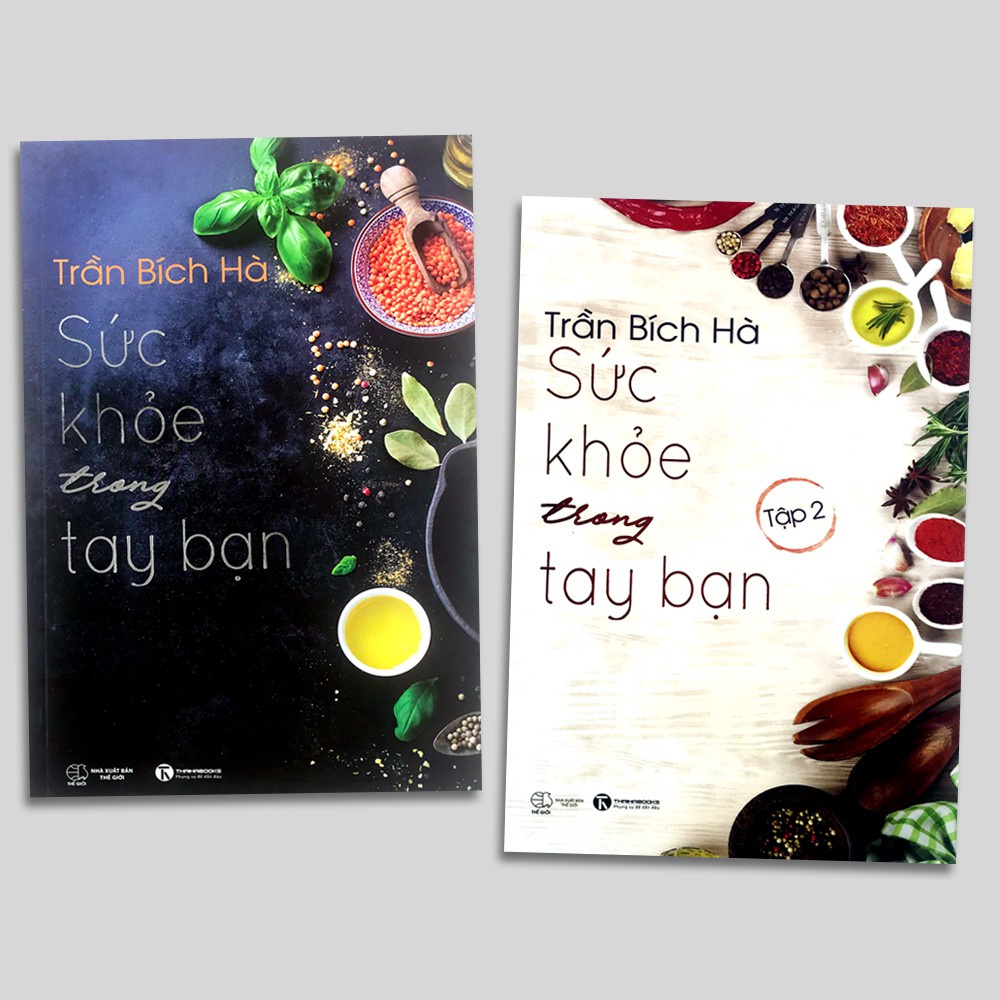 Sách Thái Hà - Combo Sức Khỏe Trong Tay Bạn  chăm sóc cơ thể mỗi ngày