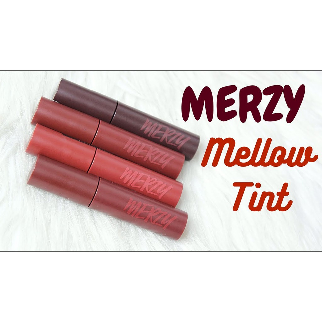 [HOT NEW] Son Kem Lì, Siêu Mịn Merzy Bite The Beat Mellow Tint M5,M6