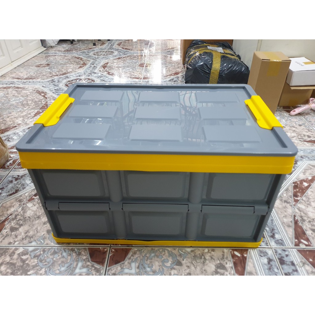 Thùng đựng đồ sau cốp oto, xe hơi gấp gọn