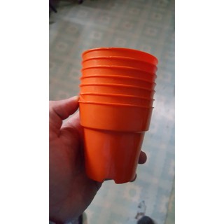Chậu tròn 7x7 nhiều màu (Set 100 cái).