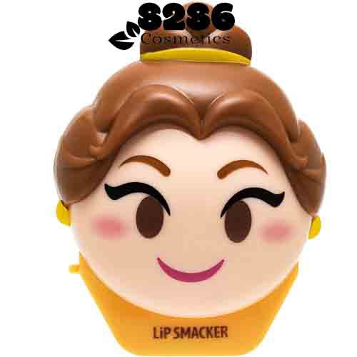 [Có sẵn] Son Belle Người Đẹp Và Quái Vật - Lip Smacker Disney Emoji Lip Balm - Mùi cánh hoa hồng (chính hãng Mỹ)