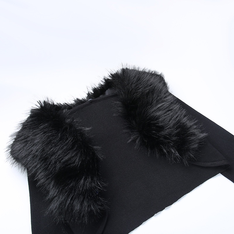 Áo Nhung Tay Dài Thời Trang Quyến Rũ Cho Nữ