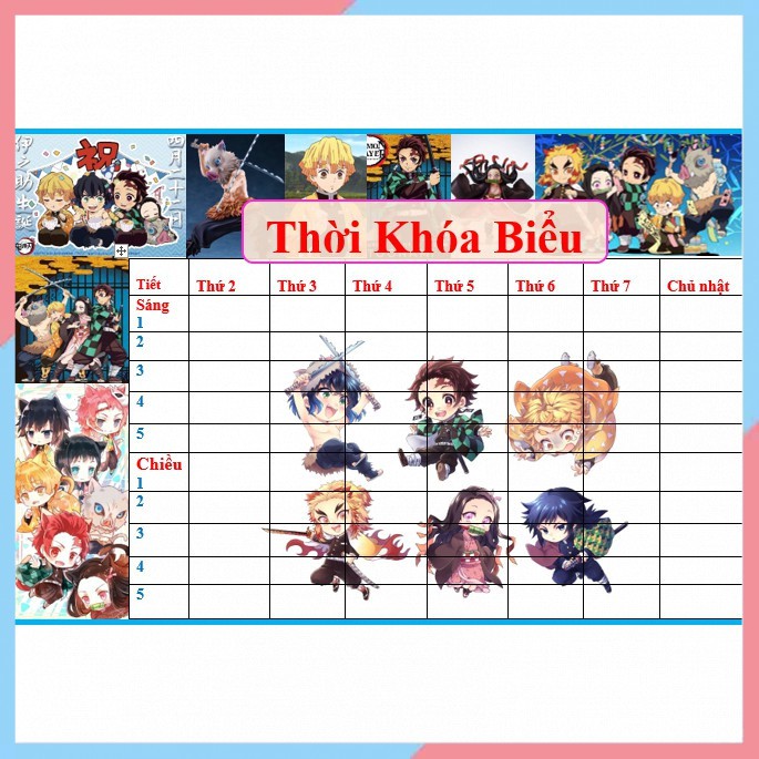 Thời Khóa Biểu Anime giá rẻ Tháng 5,2023|BigGo Việt Nam