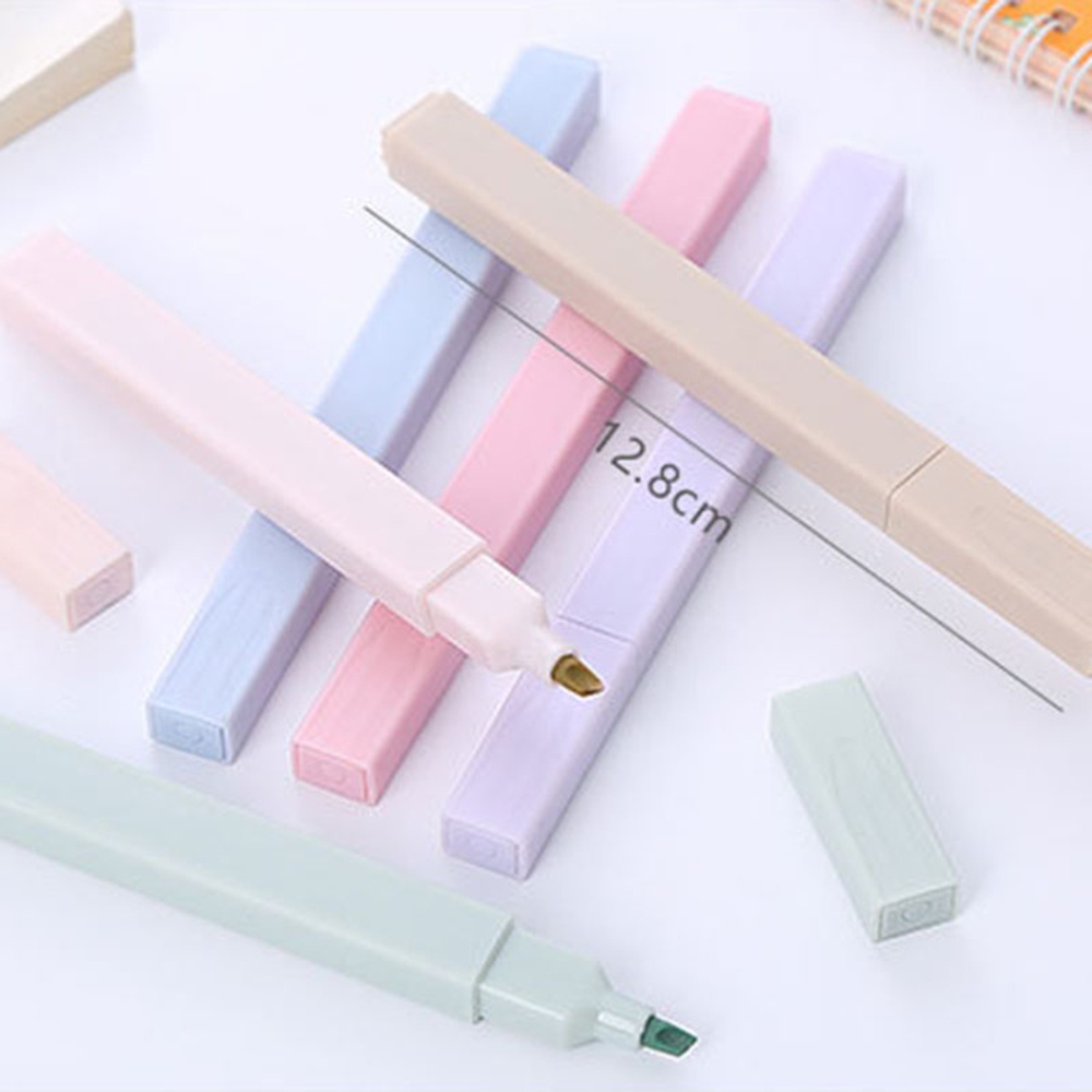 Bộ bút đánh dấu nhiều màu sắc đầu bút mềm