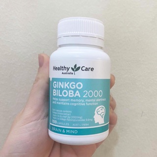 Healthy Care Ginkgo Biloba 2000 100 Viên