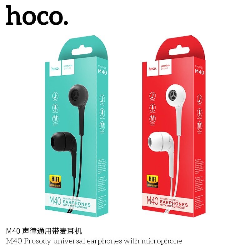 Tai nghe dây Hoco M40 chất lượng cao - Infinity Case Shop