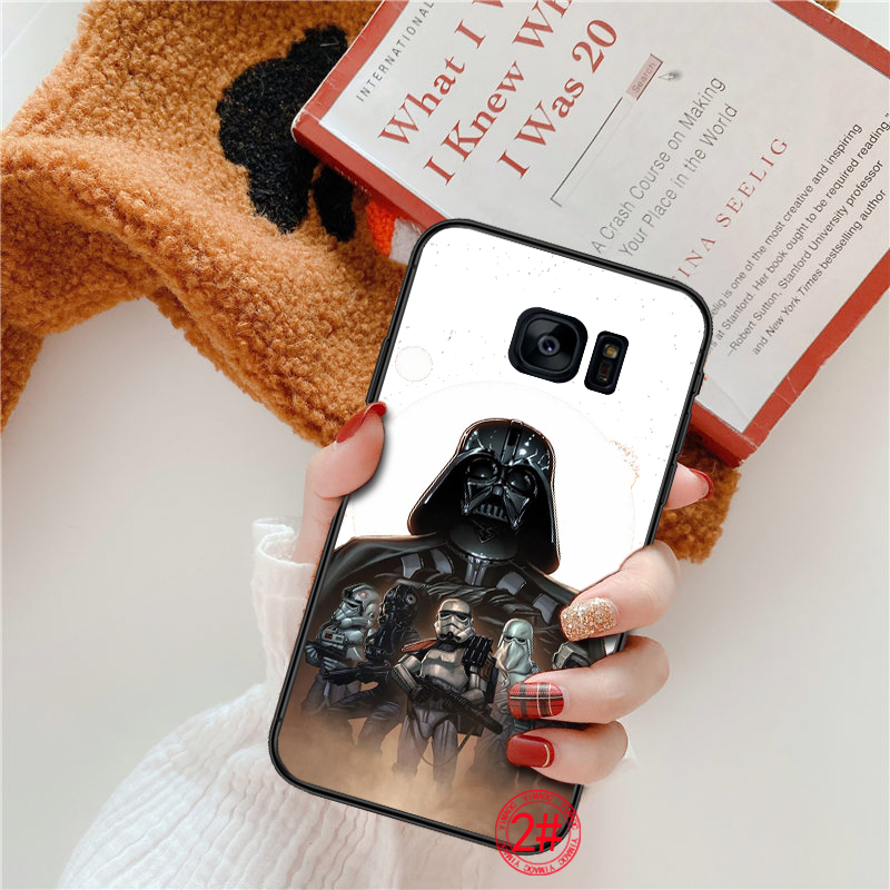 Ốp điện thoại mềm in hình ảnh Star Wars 9d dành cho Samsung S7 Edge S8 S9 S10 Plus S10E