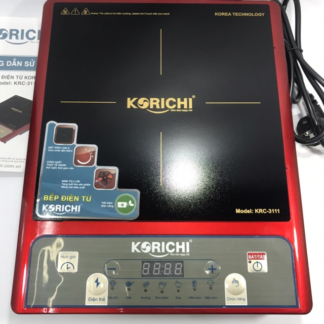 Bếp Từ Đơn- Tặng Nồi Lẩu Korichi KRC-3111-BH 12 tháng