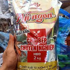 HẠT NÊM AJI-NGON HEO CÔNG NGHỆ NHẬT BẢN CHO BẾP CHUYÊN NGHIỆP GÓI 2KG