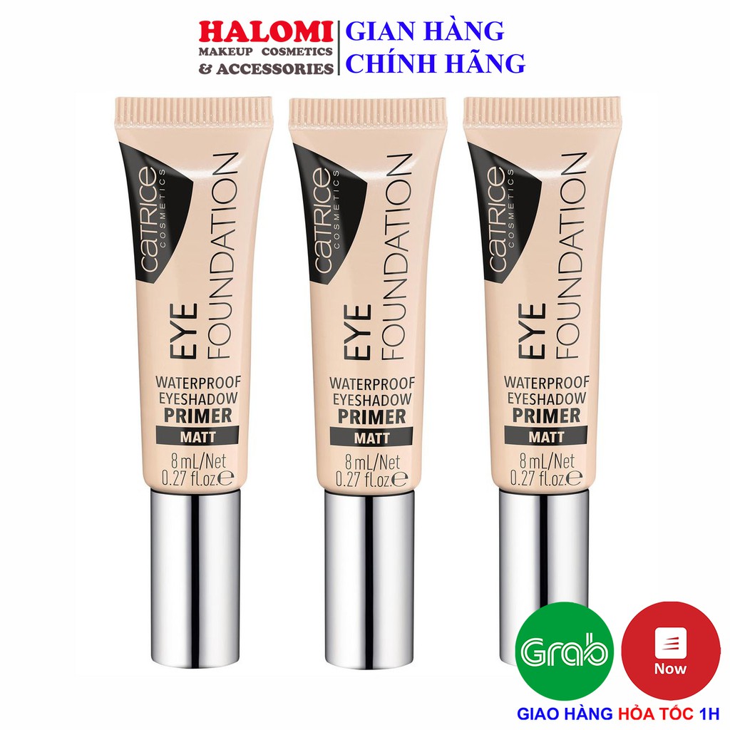 Kem Lót Mắt Catrice Eye Foundation Waterproof Eyeshadow Primer Matt 8ml