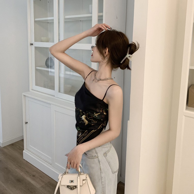 (ORDER) Áo 2s yếm ngược hoạ tiết sexy