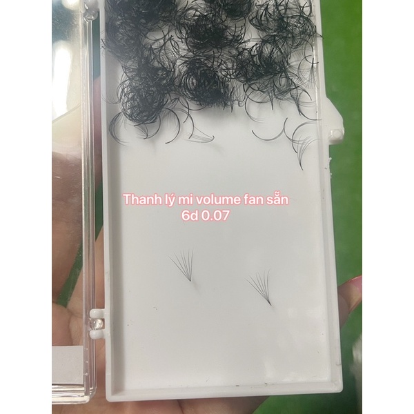 Mi Fan 6D 7D 8D 10D 12D 0.05 & 0.07/ Fan Volumn nối mi cực rẻ