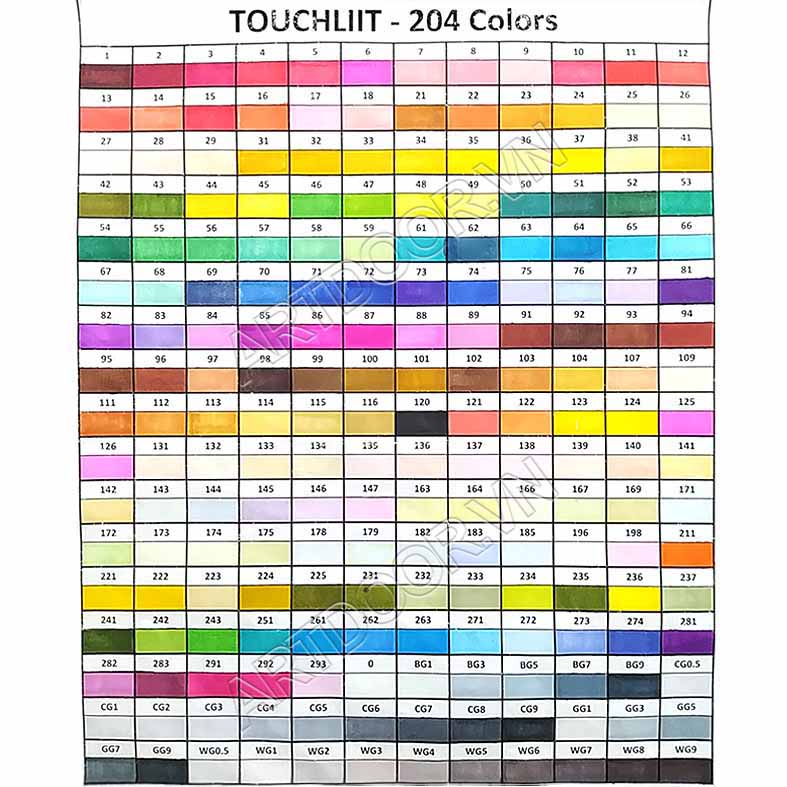 [ARTDOOR] Bút Marker TOUCHLIIT (từ 50~99)