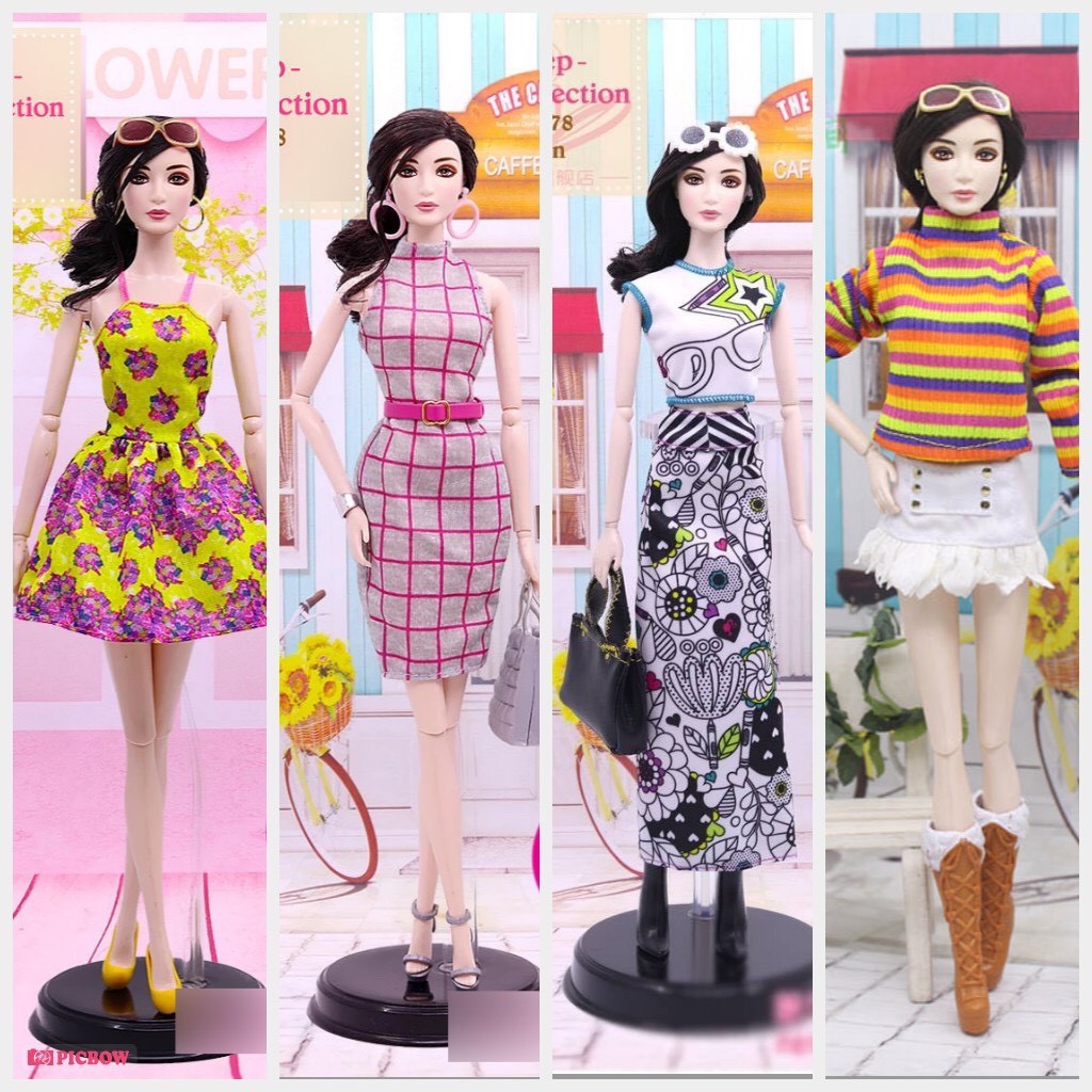 Đầm búp bê Barbie, vừa body Xinyi, Licca,... Fashion 2