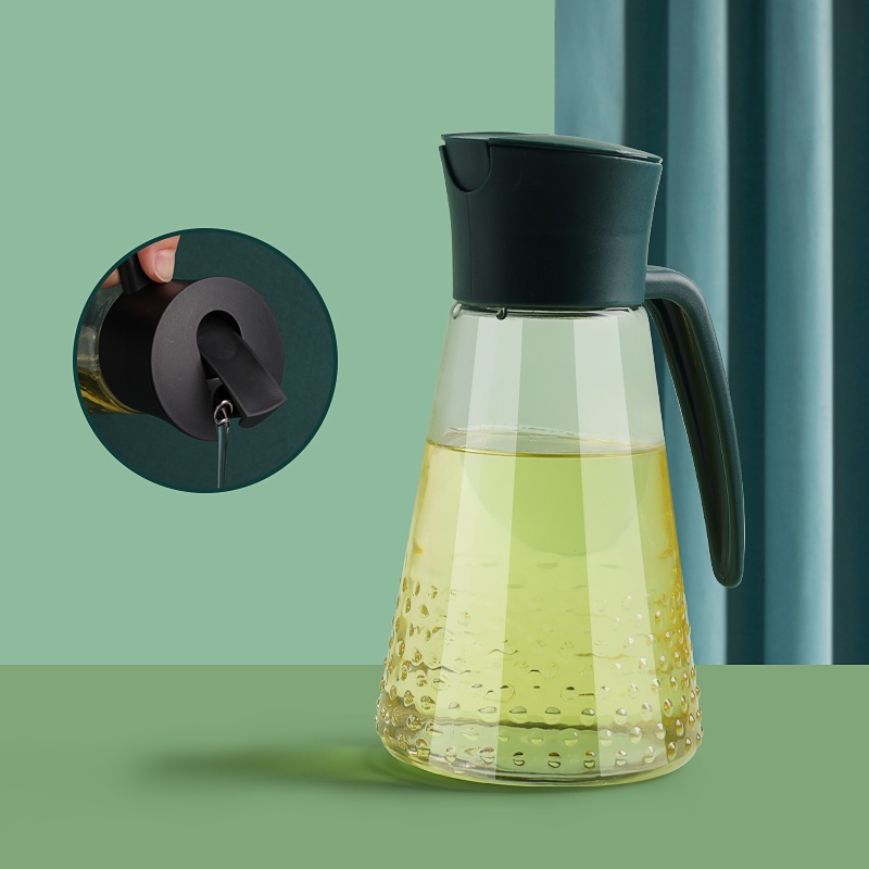 Bình đựng dầu SWEEJAR bằng thủy tinh 630ml có nắp lật tự động chống rò rỉ sức chứa lớn