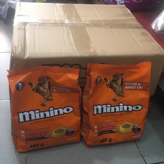 20 gói thức ăn mèo minino 480gr