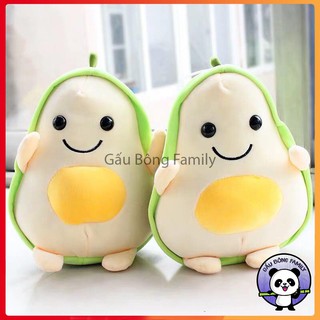 Gấu bông gối ôm quả bơ trứng siêu cute 20-40cm