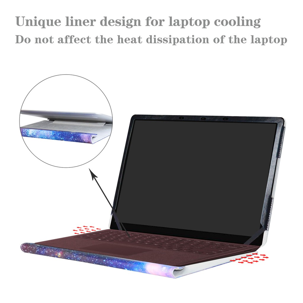 Bao Da Máy Tính Bảng Bảo Vệ Cho Laptop 13.5" Microsoft Surface 2 2018 & Surface 3 2019 3 15 inch