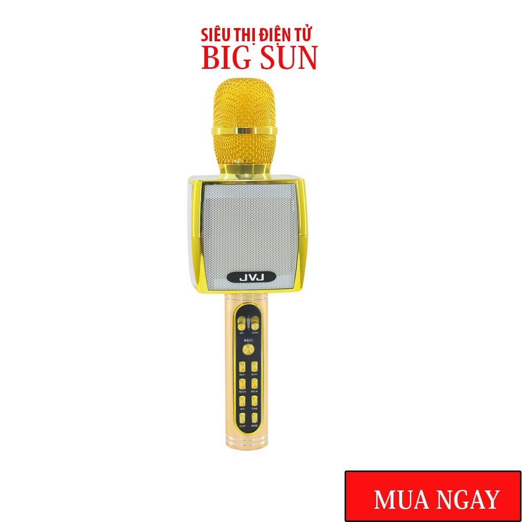 Mic hát karaoke không dây YS 91, Micro karaoke Bluetooth, Có khe cắm thẻ nhớ, chỉnh giọng - Hỗ trợ ghi âm, BH 6 tháng