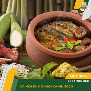 Cá Mòi Kho Chuối Xanh Hộp 500gam