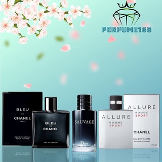 Nước hoa dior sauvage edt - edp, chanel bleu edp 100ml, nước hoa nam chính hãng