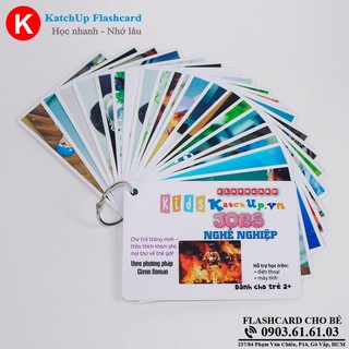 Flashcard tiếng Anh cho bé KatchUp - Nghề nghiệp