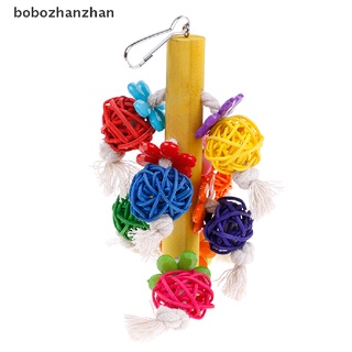 Đồ chơi quả bóng mây tự nhiên cho chim vẹt