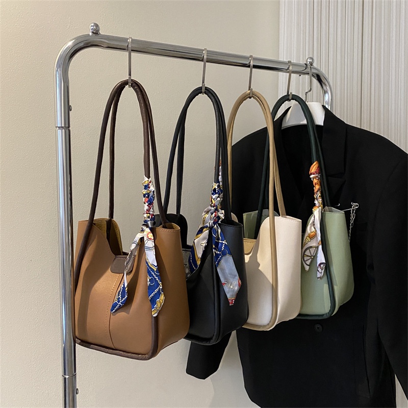 Túi Xách Đeo Vai / Kẹp Nách Chất Liệu Lụa Kích Cỡ Lớn