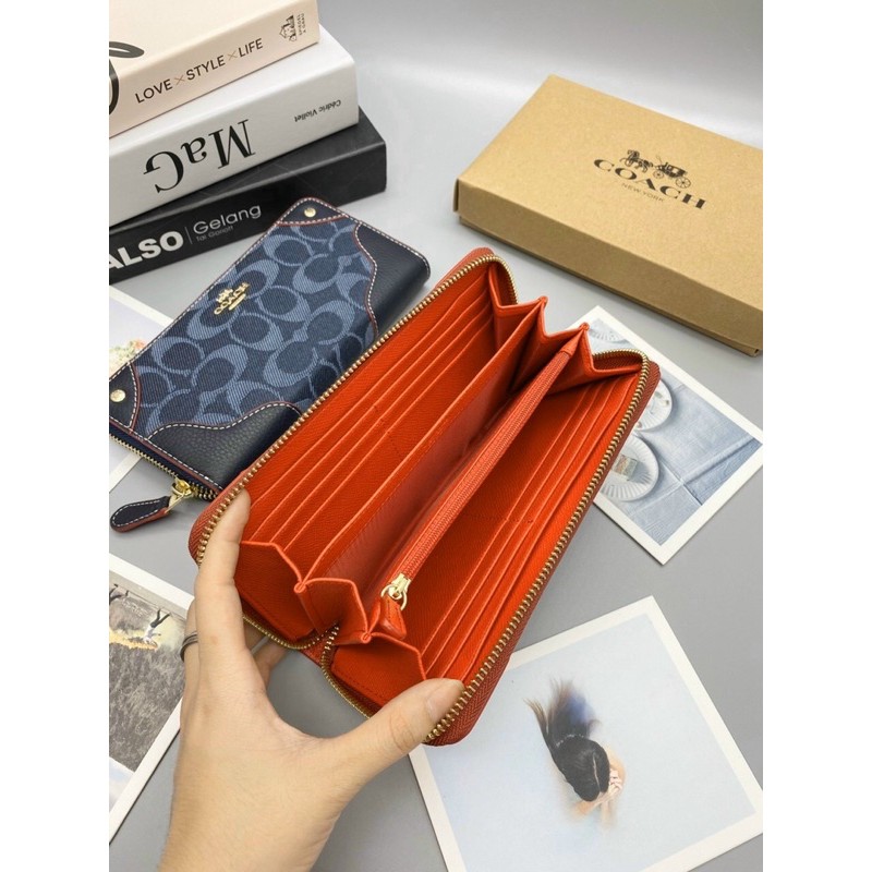 VÍ COACH DÀI HOẠ TIẾT F53780-53769