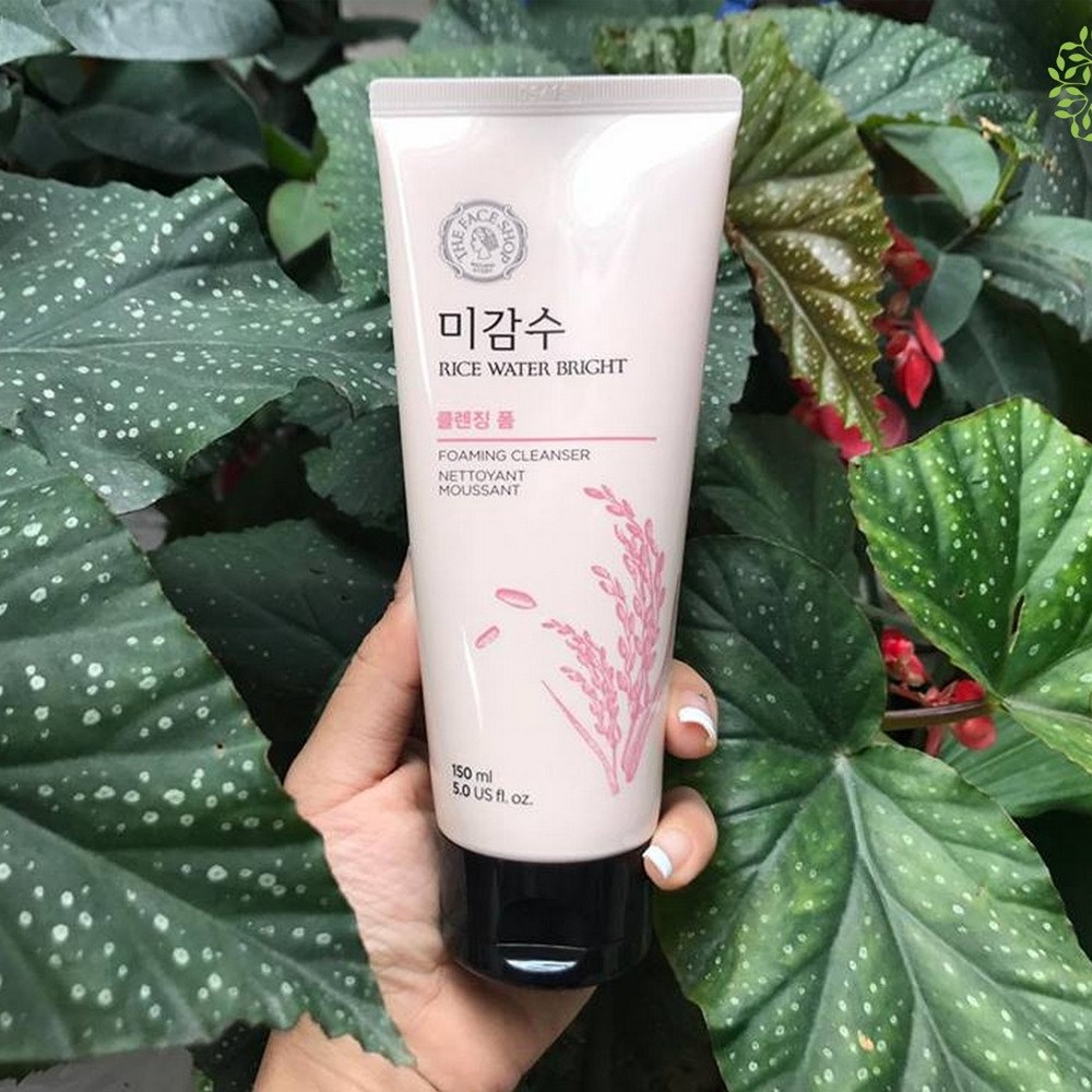 Sữa rửa mặt gạo The Face Shop Rice Water Bright Foaming Cleansing 150ml Hàn Quốc