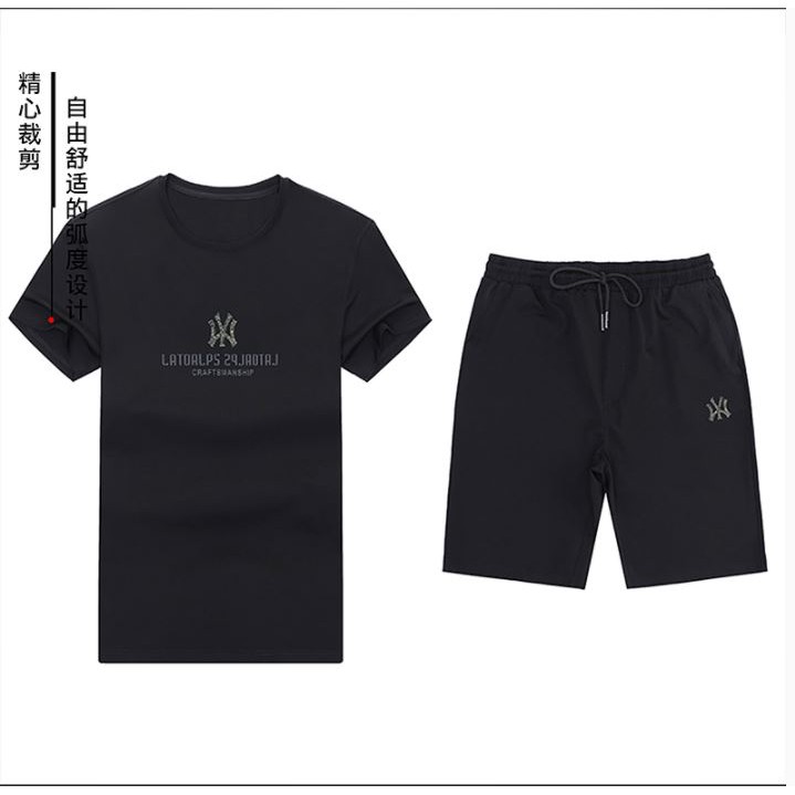 Bộ Thể Thao Nam,BN253- Bộ Quần Áo Thun Nam Tay Ngắn Màu Đen In Logo Chất Thun Cao Cấp  - XUONGMAYTHAOPHAM | BigBuy360 - bigbuy360.vn