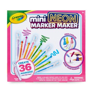 Bộ Đồ Chơi Crayola chế tạo bút lông màu neon 747248