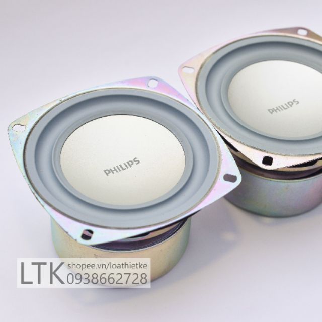 Một Loa Philips Bass 4 Inch 10cm