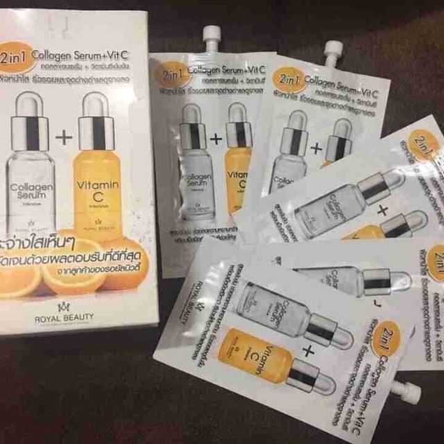 COLLAGEN SERUM +VITC CUA THÁI LAN